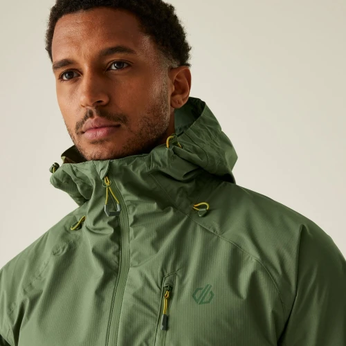 Dare2b Men’s Breathe Easy 2.5‑Layer Waterproof Jacket – Lightweight, Stretchy & Weatherproof 