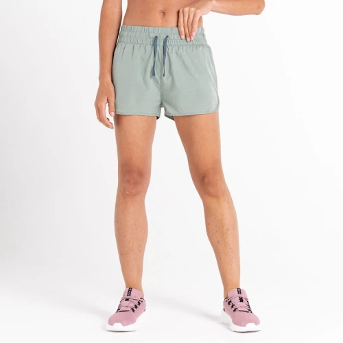 Dare2B Sprint Up 2-in-1 Shorts Lilypad Green