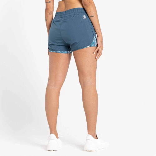 Dare2B Sprint Up 2-in-1 Shorts Grey