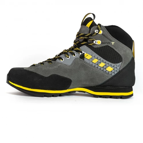 Vitrik Mid GTX Dark Grey Yellow - Approach shoes