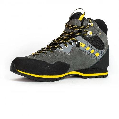 Vitrik Mid GTX Dark Grey Yellow - Approach shoes
