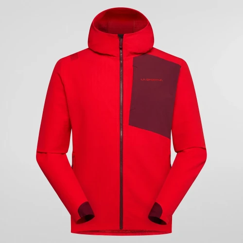 La Sportiva Descender Storm Jacket: Техничен среден слой, проектиран да издържа на студа и вятъра.