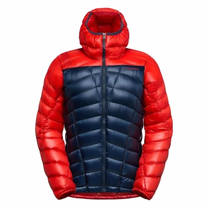 Lumina 200 Down Jkt M Night Sky Mountain Red - Пухено якe