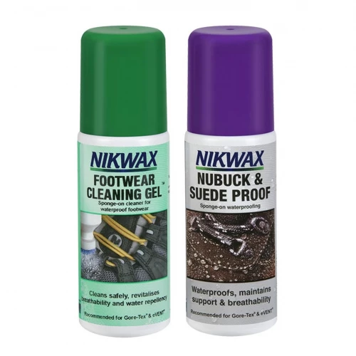 Nikwax Twin pack Cleaning and Nubuck & Suede Proof