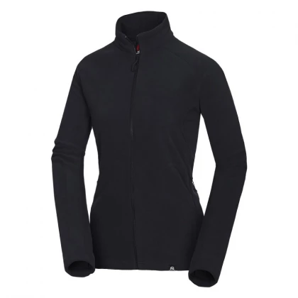 Erma W'S Black - fleece outdoor sweater