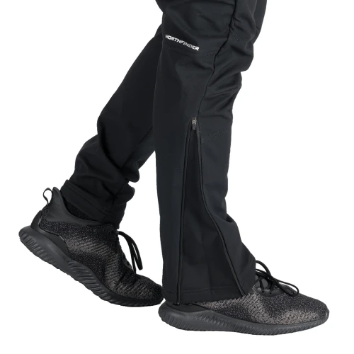 NorthFinder Anatol Black - Softshell pants
