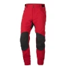 Northfinder Frederick Darkred Northfinder Frederick Darkred - Stretch outdoor pants rib-structure