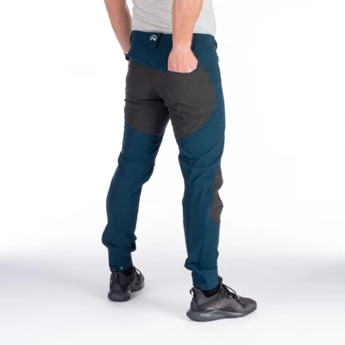 Northfinder Frederick Inkblue - Stretch outdoor pants rib-structure