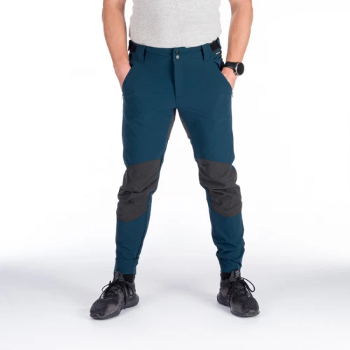Northfinder Frederick Inkblue - Stretch outdoor pants rib-structure