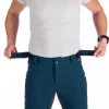 Northfinder Frederick Inkblue Northfinder Frederick Inkblue - Stretch outdoor pants rib-structure
