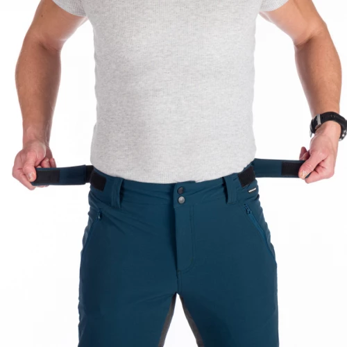 Northfinder Frederick Inkblue - Stretch outdoor pants rib-structure
