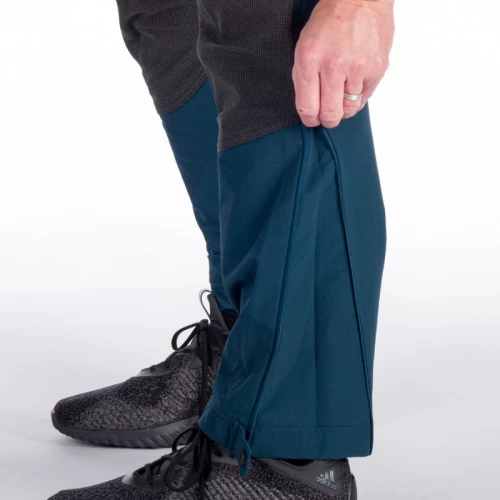 Northfinder Frederick Inkblue - Stretch outdoor pants rib-structure