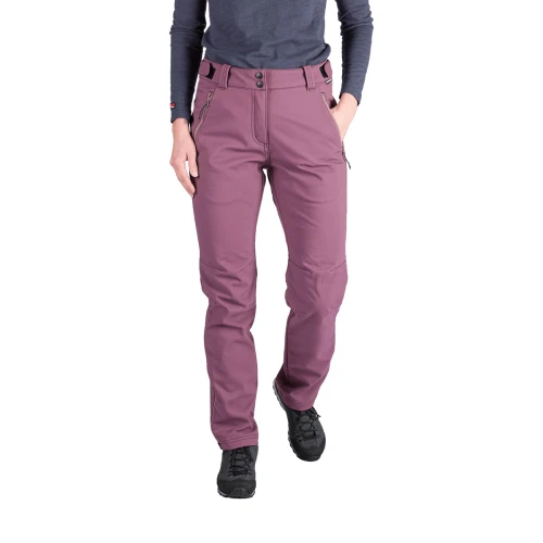 NorthFinder Leigh Grape - Дамски софтшел панталон