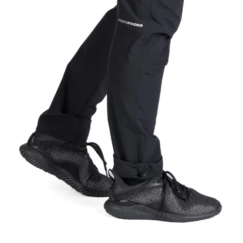NorthFinder Massimiliano Black -  4way stretch outdoor pants