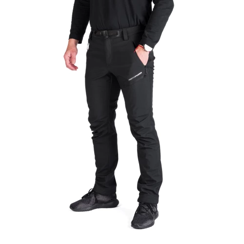 NorthFinder Massimo Black trekking softshell pants