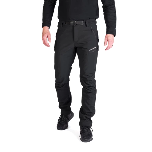 NorthFinder Massimo Black trekking softshell pants