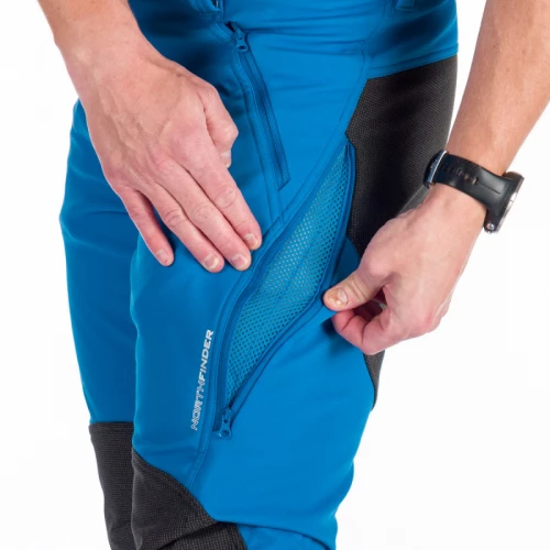 North Finder Milton Blue protective softshell pants