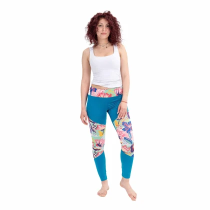 Rhea Leggings - Blue Fjord