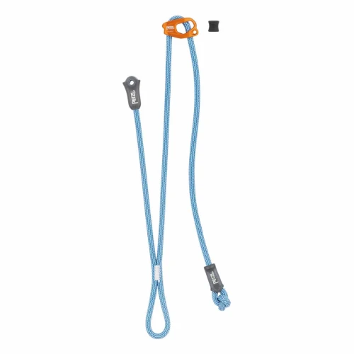 Petzl DUAL CONNECT ADJUST - Adjustable Double Lanyard for Multi-Pitch Climbing