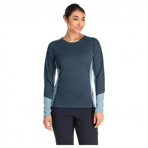 Syncrino Base LS Tee orion blue - термобельо - жени
