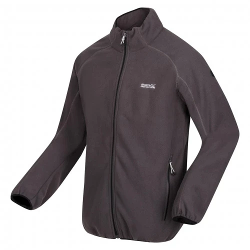 Regatta Hadfield Dark Grey Full Zip Fleece