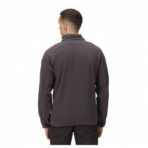 Regatta Hadfield Dark Grey Full Zip Fleece