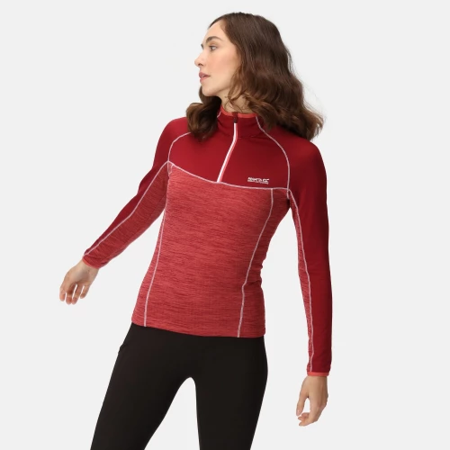 Regatta Hepley Half Zip Fleece Apricot Crush