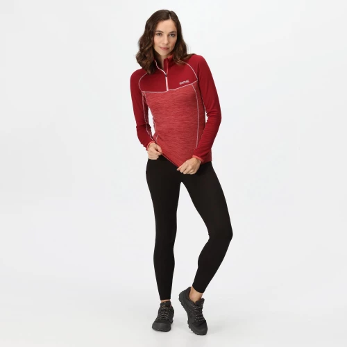 Regatta Hepley Half Zip Fleece Apricot Crush