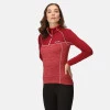 Regatta Hepley Half Zip Fleece Mineral Red Regatta Hepley Half Zip Fleece Apricot Crush