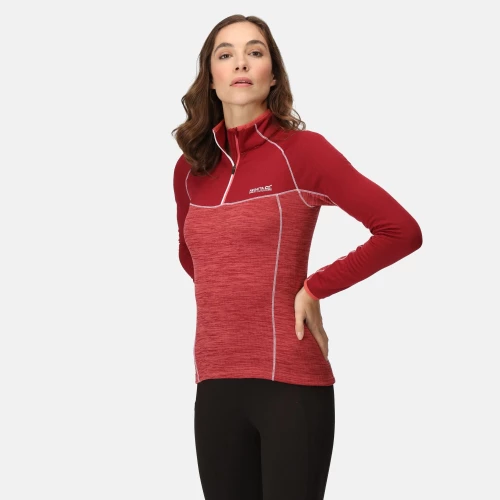 Regatta Hepley Half Zip Fleece Apricot Crush