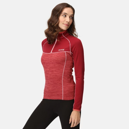 Regatta Hepley Half Zip Fleece Apricot Crush