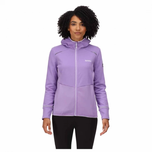 Regatta Highton Pro Full Zip Hooded Fleece Light Amethyst