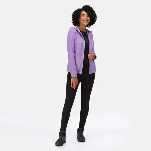 Regatta Highton Pro Full Zip Hooded Fleece Light Amethyst