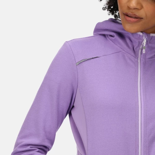 Regatta Highton Pro Full Zip Hooded Fleece Light Amethyst