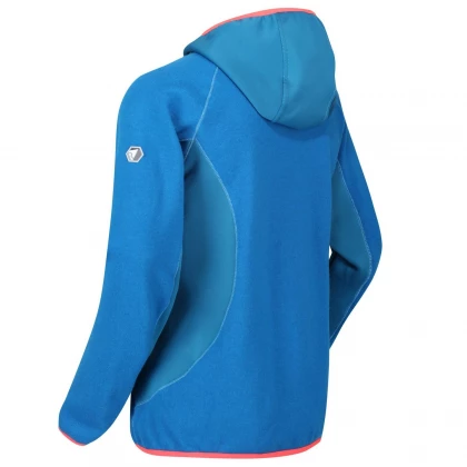 Kinver Hooded Stretch Fleeace - blue - woman