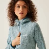 Regatta Newhill Hooded Fleece Sea Haze Regatta Women's Newhill Hooded Fleece – Stylish Warmth for Outdoor Adventures