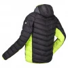 Regatta Harrock Hooded Puffer Jacket Black Dark Grey Regatta Harrock Hooded Puffer Jacket Black Dark Grey