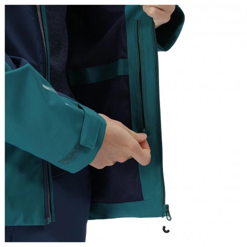 Regatta Highton Stretch II Blue Pacific Green - Водоустойчиво яке мембрана