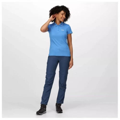 Regatta Chaska Zip Off Walking Trousers Dark Denim