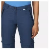 Regatta Chaska Zip Off Walking Trousers Dark Denim Regatta Chaska Zip Off Walking Trousers Dark Denim