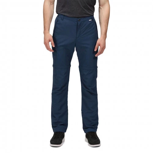 Regatta Leesville Zip Off Trousers Denim
