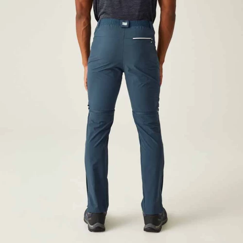 Regatta Mountain Zip Off Trousers Denim