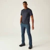 Regatta Mountain Zip Off Trousers Denim Regatta Mountain Zip Off Trousers Denim