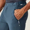 Regatta Mountain Zip Off Trousers Denim Regatta Mountain Zip Off Trousers Denim