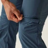 Regatta Mountain Zip Off Trousers Denim Regatta Mountain Zip Off Trousers Denim