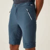 Regatta Mountain Zip Off Trousers Denim Regatta Mountain Zip Off Trousers Denim