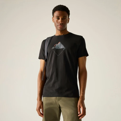 Regatta Breezed Black T-Shirt