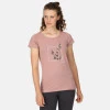 Regatta Breezed Print Sonic Blue T-Shirt