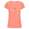 Regatta Breezed Print Coral T-Shirt Regatta Breezed Print Coral T-Shirt