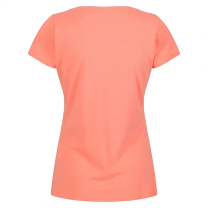 Breezed Print Coral T-Shirt